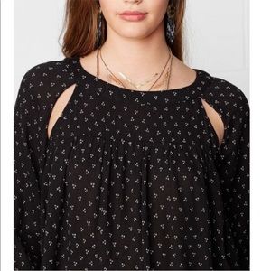 Denim & Supply Ralph Lauren Cutout Floral Boho Top